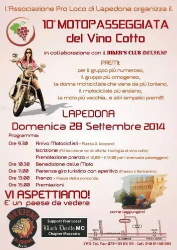 Motopasseggiata del Vino Cotto